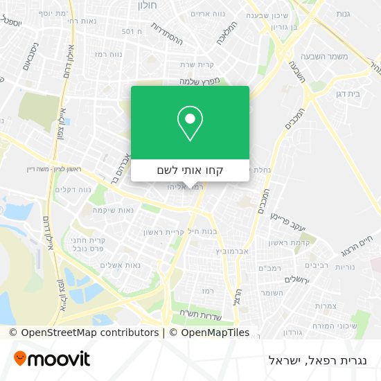 מפת נגרית רפאל