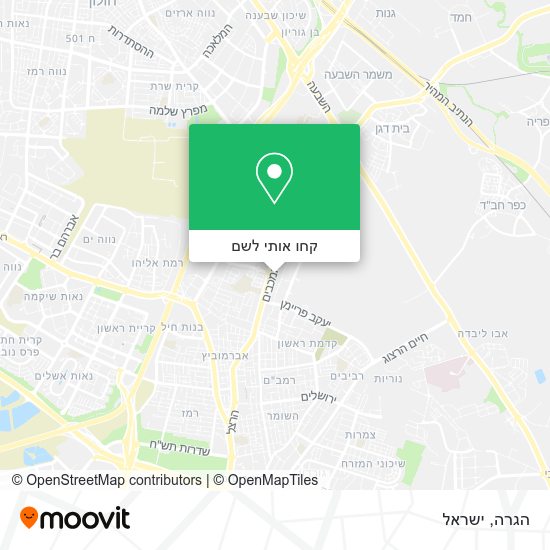 מפת הגרה