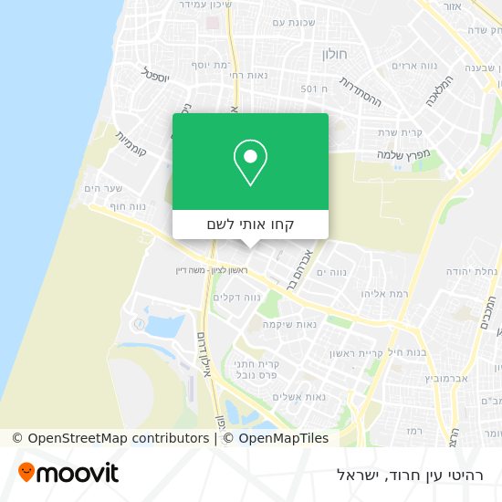 מפת רהיטי עין חרוד