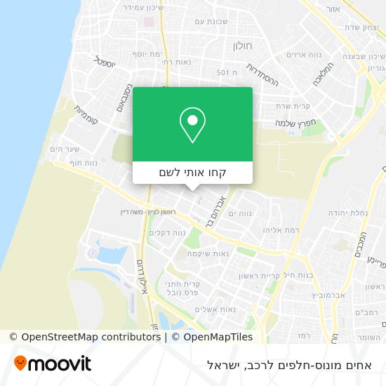 מפת אחים מונוס-חלפים לרכב
