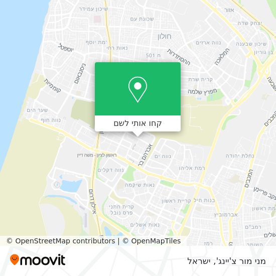 מפת מני מור צ'יינג'
