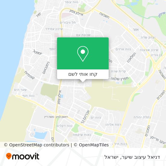 מפת דניאל עיצוב שיער