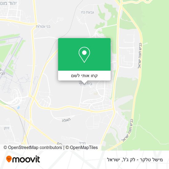 מפת מישל טלקר - לק ג'ל