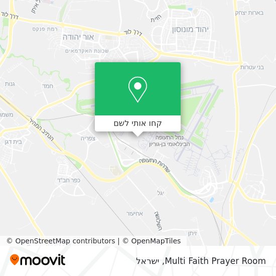 מפת Multi Faith Prayer Room