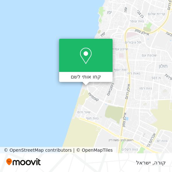 מפת קורה