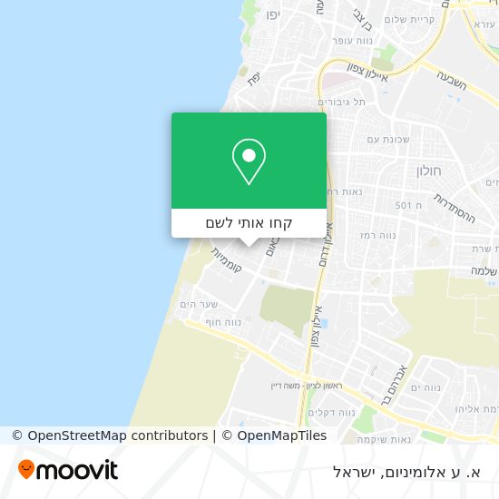מפת א. ע אלומיניום