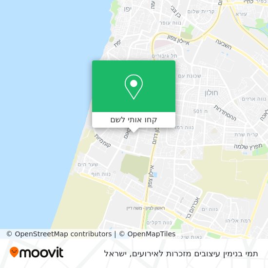 מפת תמי בנימין עיצובים מזכרות לאירועים