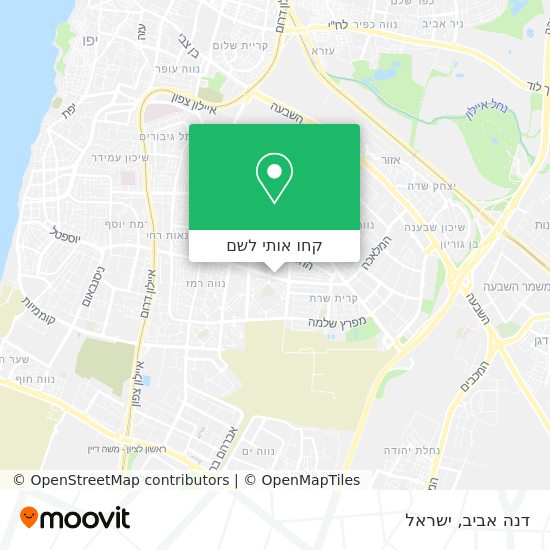 מפת דנה אביב