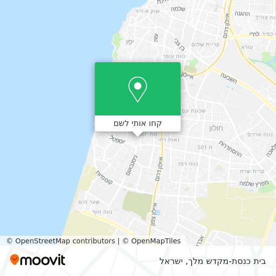 מפת בית כנסת-מקדש מלך