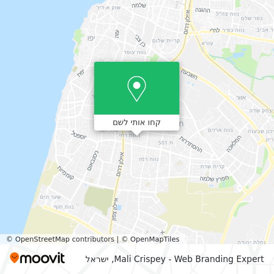 מפת Mali Crispey - Web Branding Expert