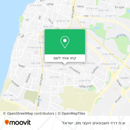 מפת ש.ח דרזי חשבונאים ויועצי מס