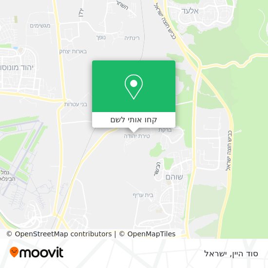 מפת סוד היין