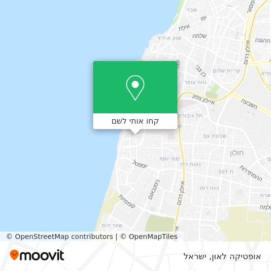 מפת אופטיקה לאון