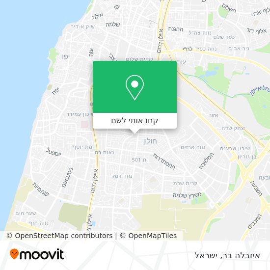 מפת איזבלה בר