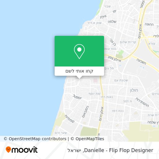 מפת Danielle - Flip Flop Designer