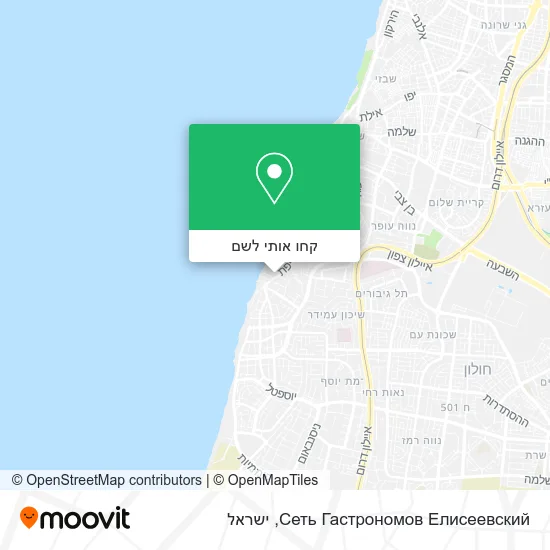 מפת Сеть Гастрономов Елисеевский