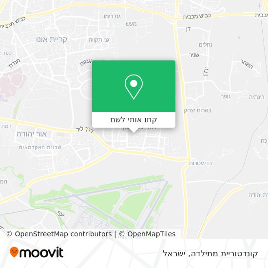 מפת קונדטוריית מתילדה