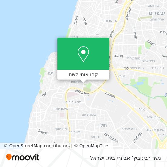 מפת נשר רבינוביץ' אביזרי בית