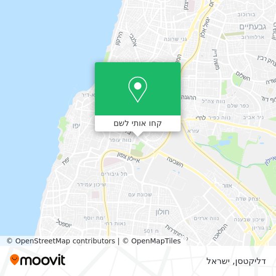 מפת דליקטסן