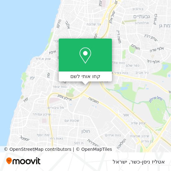 מפת אטליז ניסן-כשר