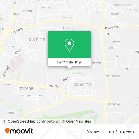 מפת השיקמה / הורדים