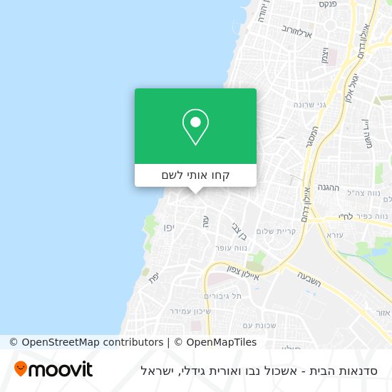מפת סדנאות הבית - אשכול נבו ואורית גידלי