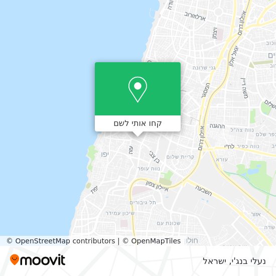 מפת נעלי בנג'י