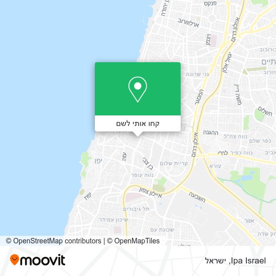 מפת Ipa Israel