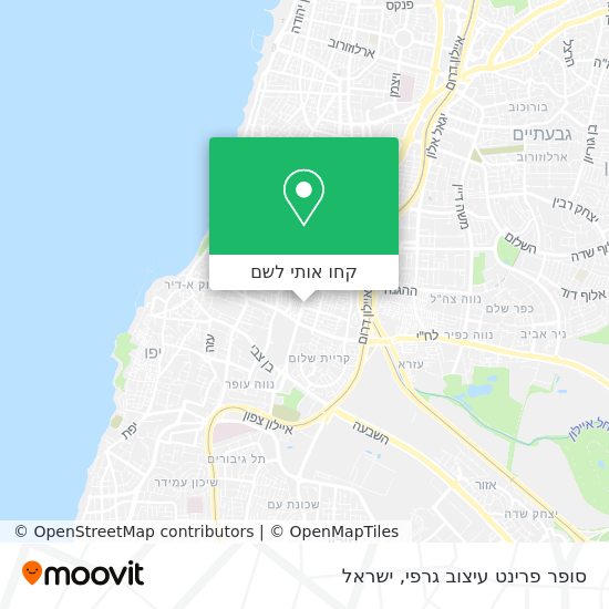 מפת סופר פרינט עיצוב גרפי