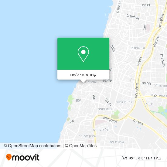מפת בית קנדינוף