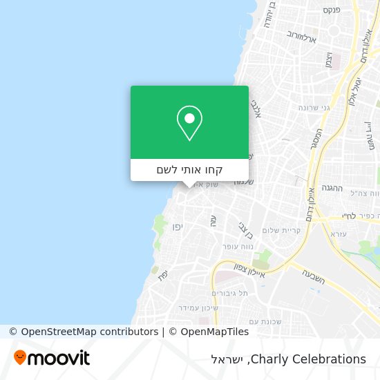 מפת Charly Celebrations