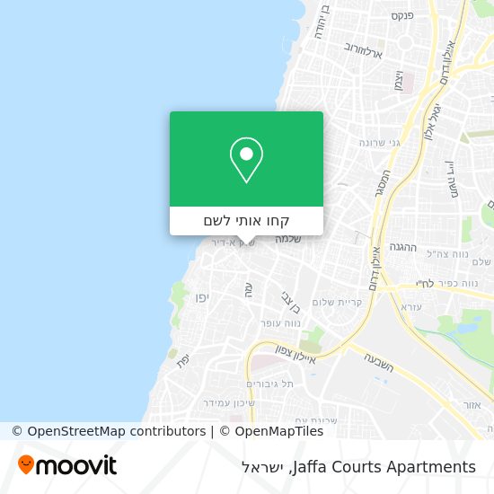 מפת Jaffa Courts Apartments