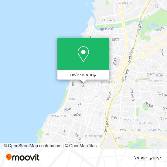 מפת קיוסק
