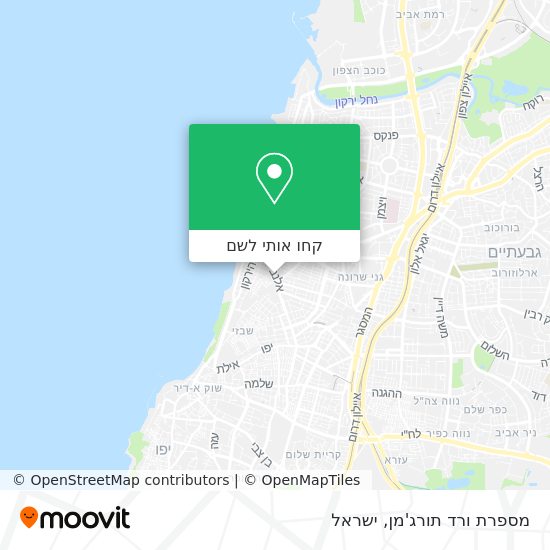 מפת מספרת ורד תורג'מן