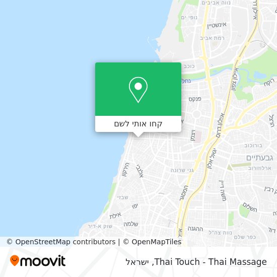 מפת Thai Touch - Thai Massage