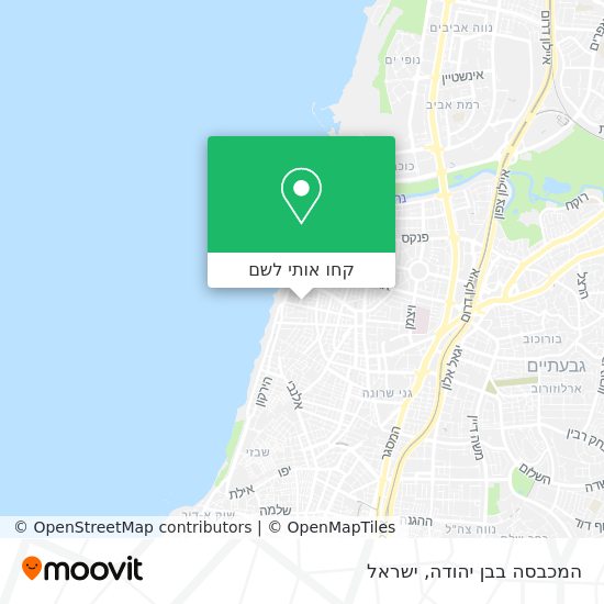 מפת המכבסה בבן יהודה