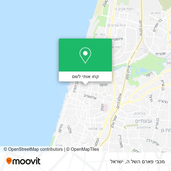 מפת מכבי פארם השל ה