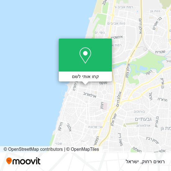 מפת רואים רחוק