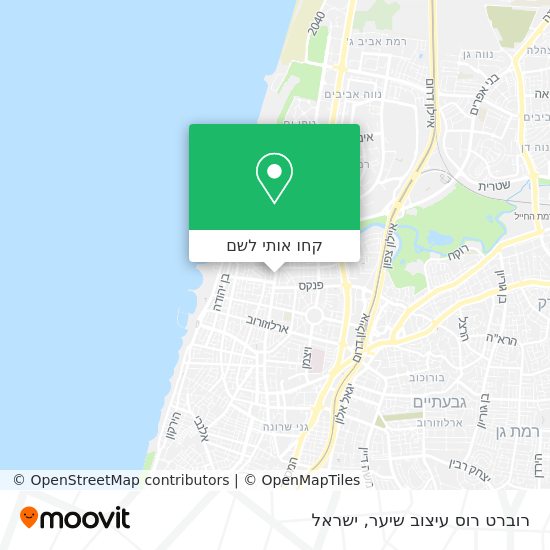 מפת רוברט רוס עיצוב שיער