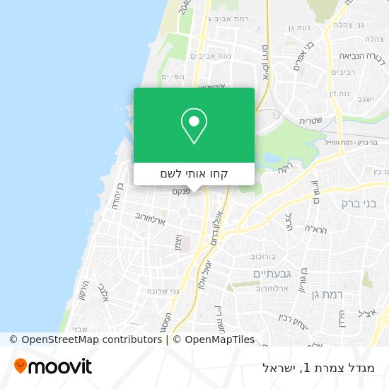 מפת מגדל צמרת 1