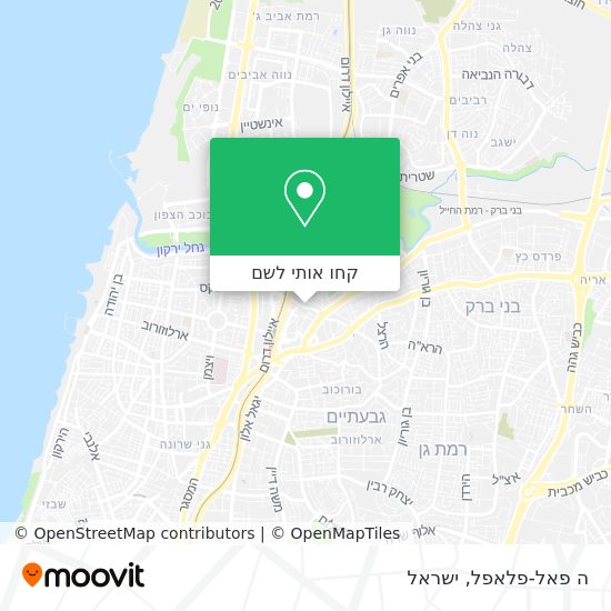 מפת ה פאל-פלאפל