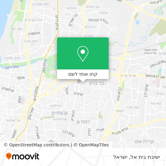 מפת ישיבת בית אל