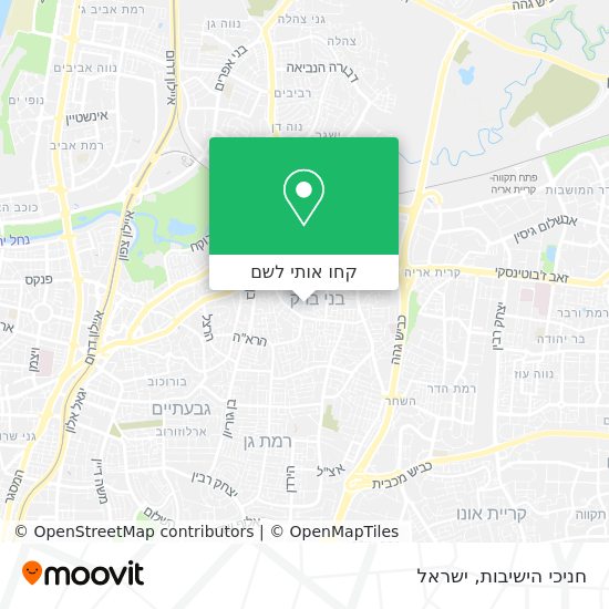 מפת חניכי הישיבות
