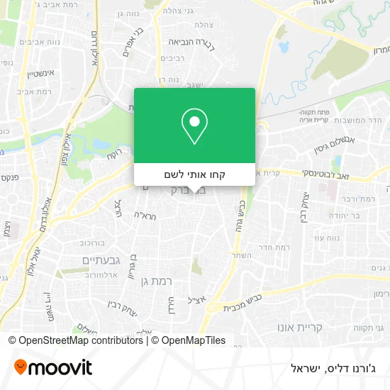 מפת ג'ורנו דליס