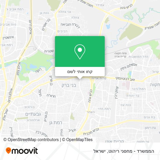 מפת הממשרד - מחסני ריהוט