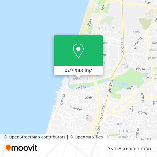 מפת מרכז חיבורים