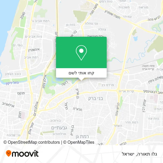מפת גלו תאורה