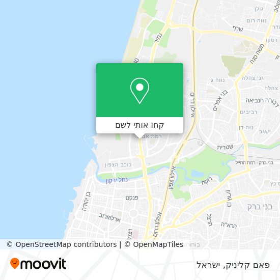 מפת פאם קליניק