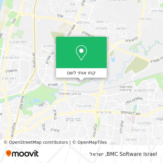 מפת BMC Software Israel