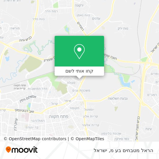 מפת הראל מטבחים בע מ